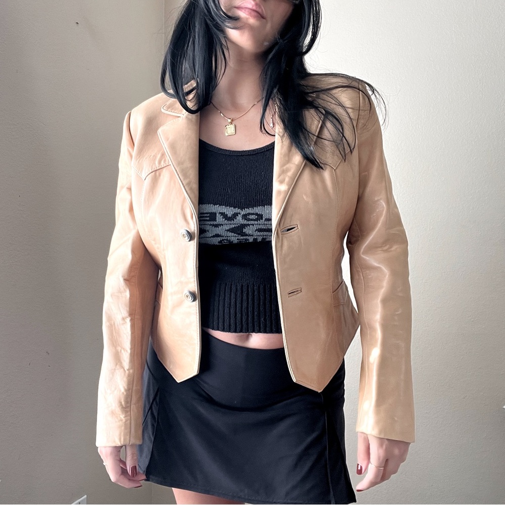 VTG Wilson leather blazer